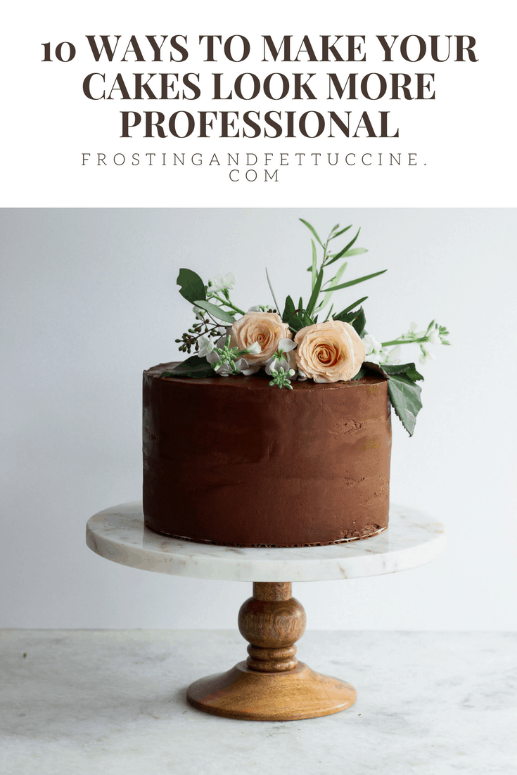 Cake Decorating without Tools AND a Turntable Hack! - British Girl
