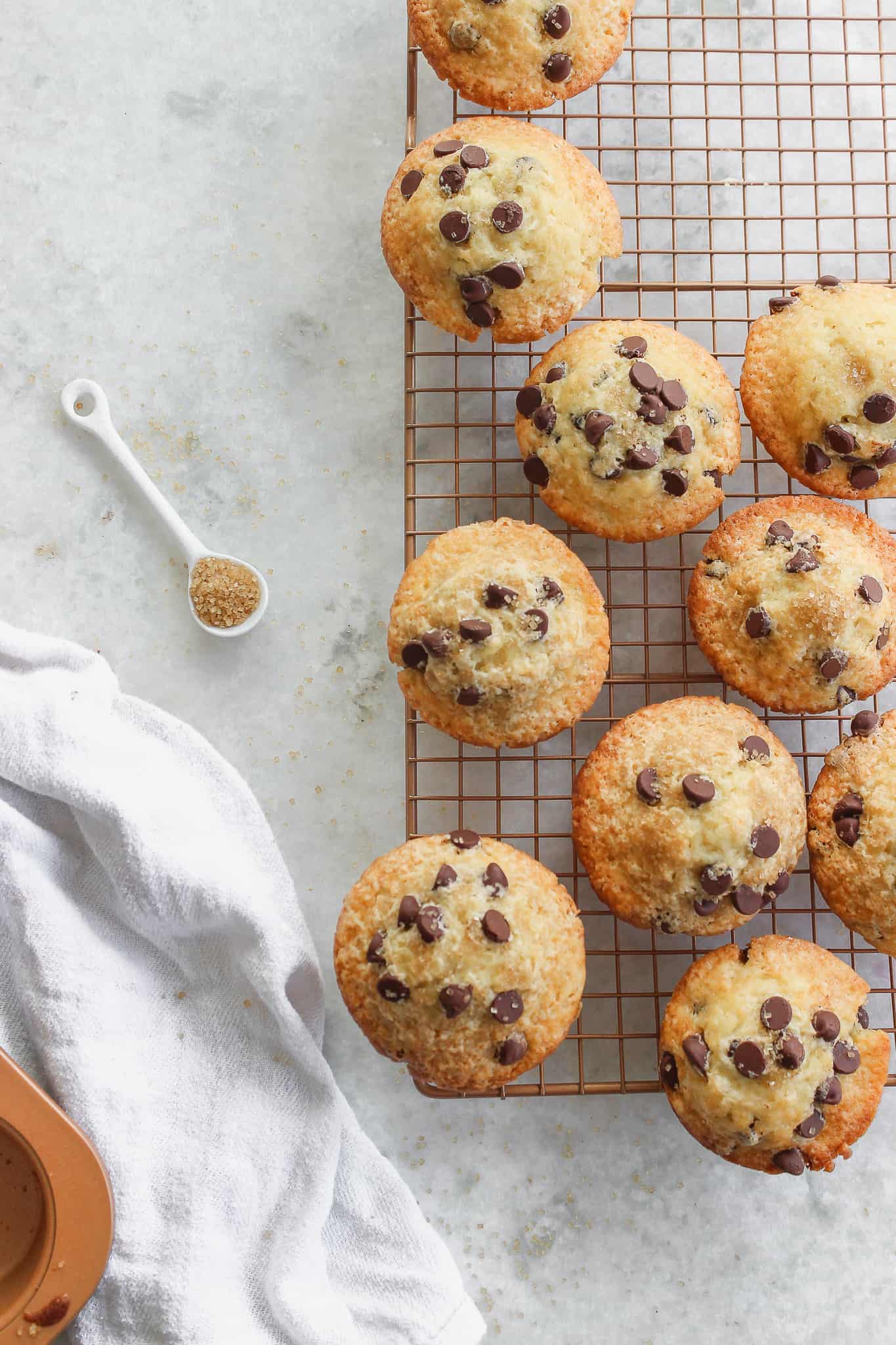 Chocolate Chip DairyFree Muffins (So Easy!) Frosting & Fettuccine