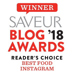 Saveur Blog award winner for best food Instagram