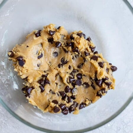 20 Minute Small Batch Chocolate Chip Cookies - Frosting and Fettuccine