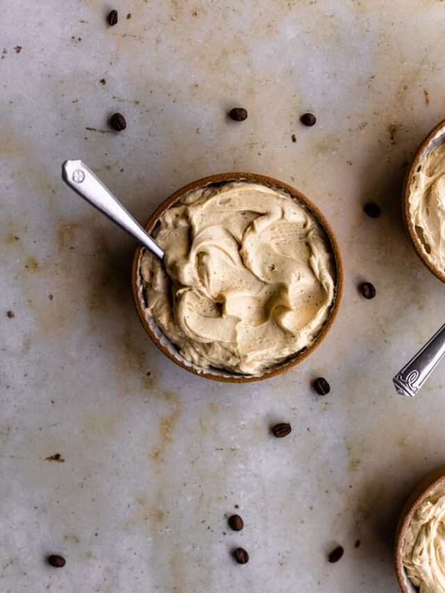 Smooth & Fluffy Coffee Buttercream Frosting