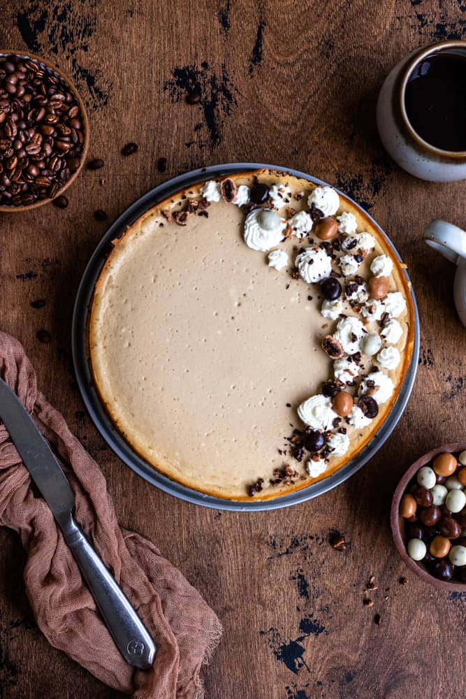 Mini Coffee Cheesecakes