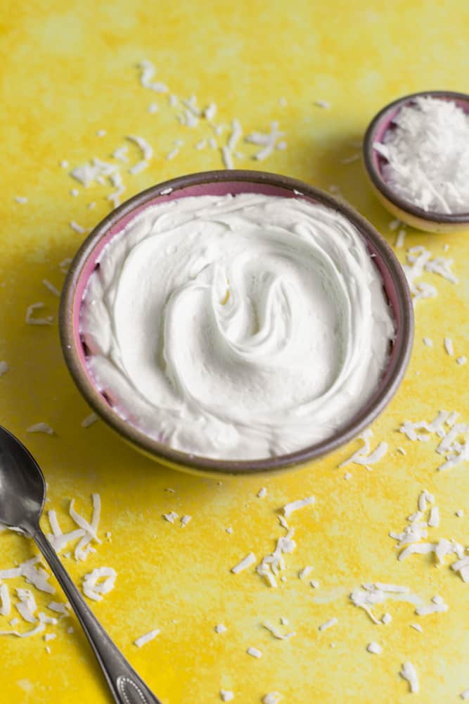 Fluffy 5 Minute Coconut Buttercream Frosting Frosting and Fettuccine