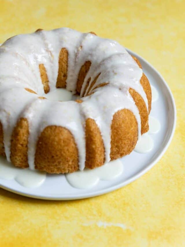 3Minute Easy Lemon Glaze Recipe Frosting & Fettuccine