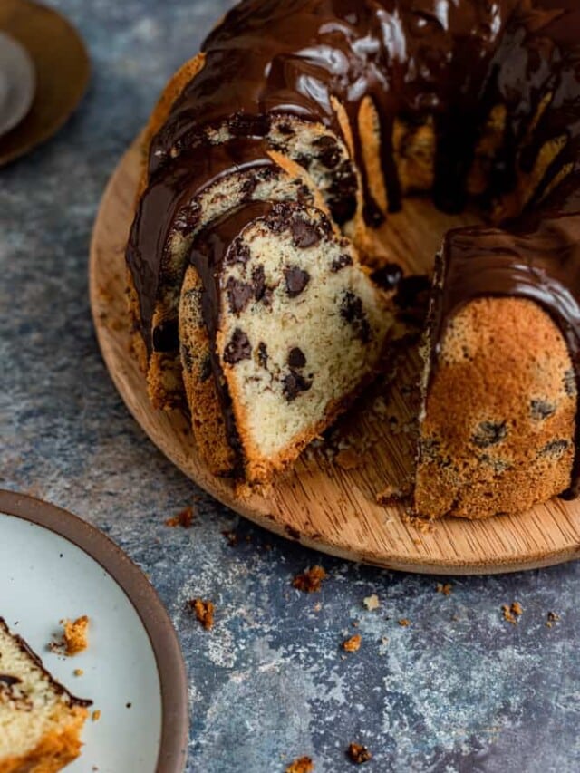 Easy Chocolate Chip Bundt Cake Recipe Frosting & Fettuccine
