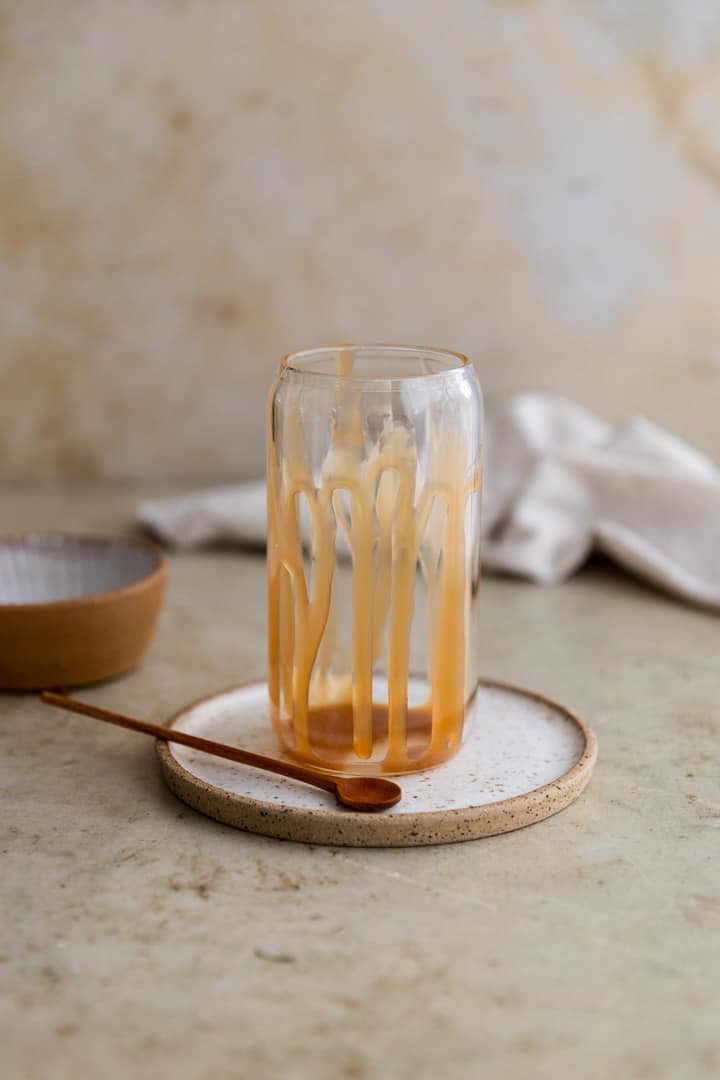 Easy Homemade Caramel Iced Coffee - Frosting and Fettuccine