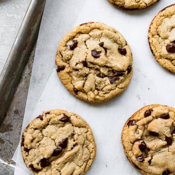 30 Minute Dairy Free Chocolate Chip Cookies - Frosting and Fettuccine