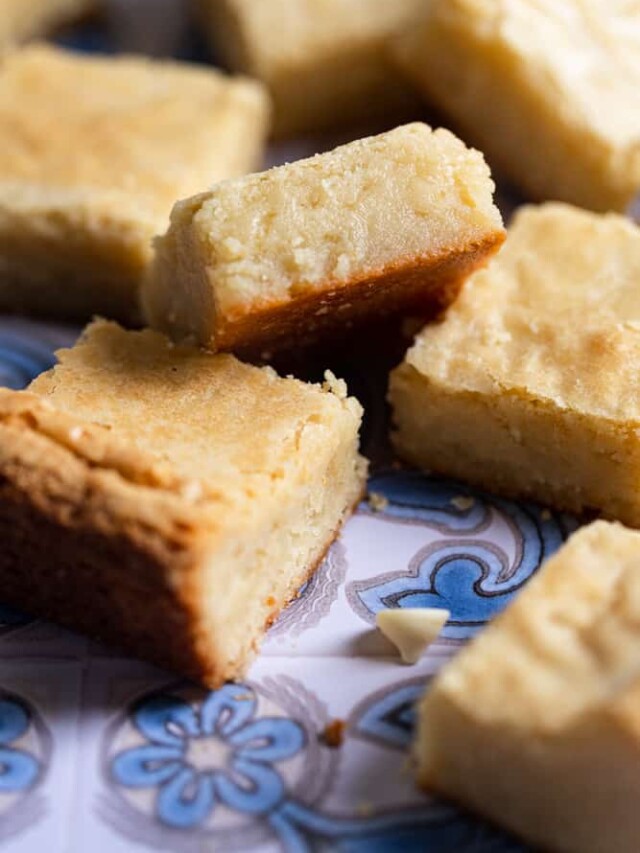 Fudgy White Chocolate Brownies Recipe Frosting & Fettuccine