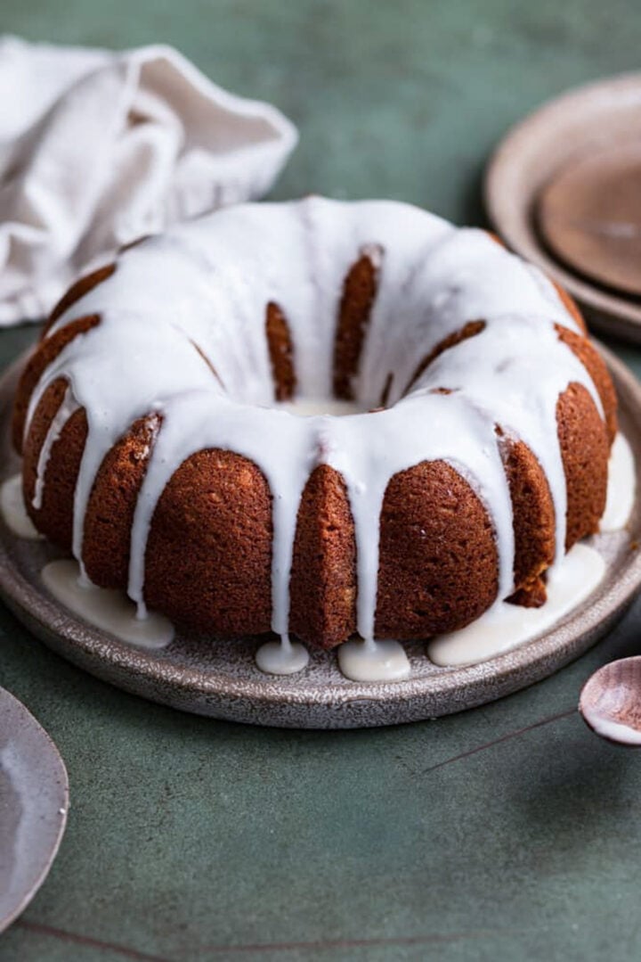 One Minute Easy Maple Glaze For Cake Frosting and Fettuccine