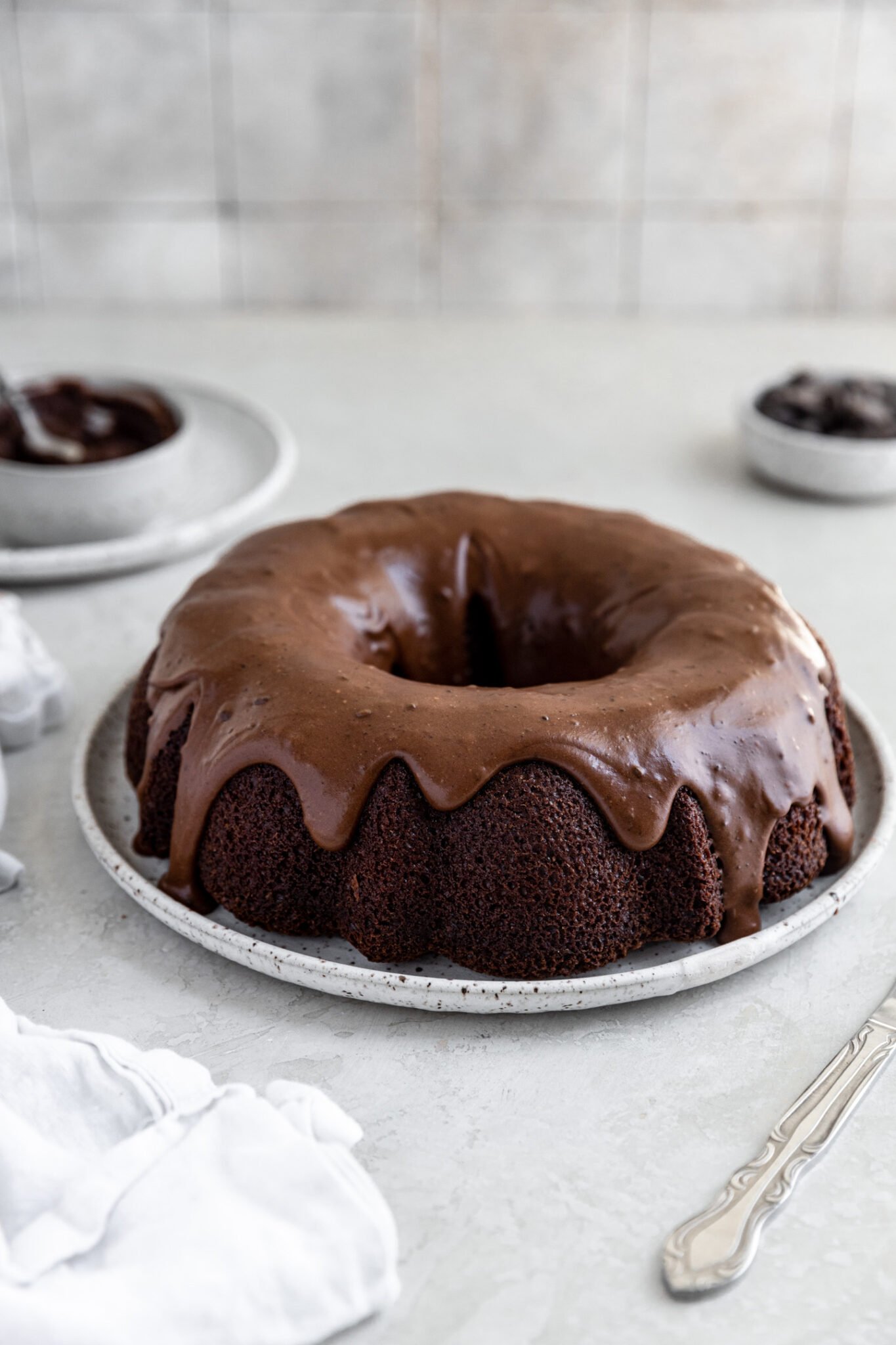 Fudgy Chocolate Brownie Cake (From Scratch!) - Frosting and Fettuccine