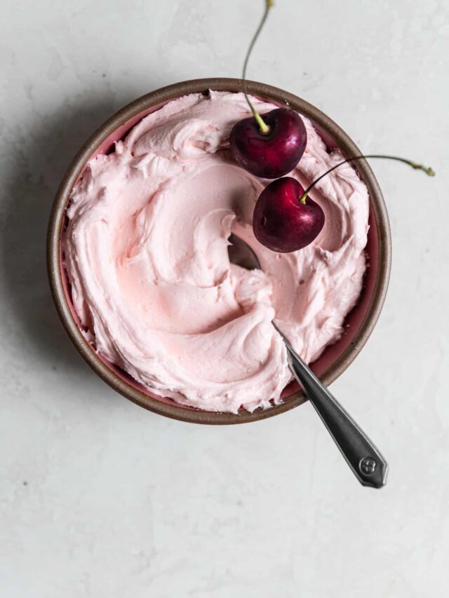 Easy Homemade Cherry Frosting Recipe Frosting & Fettuccine