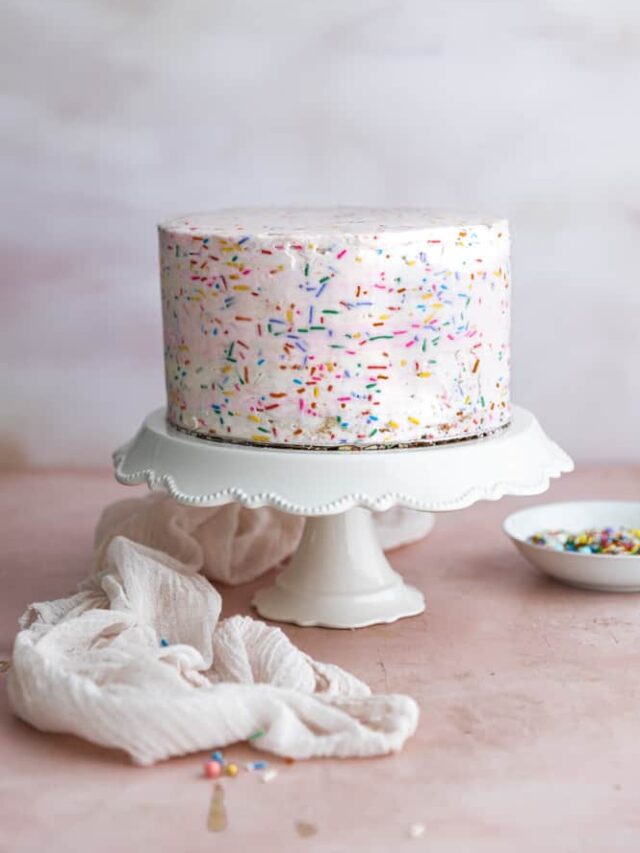 Quick Homemade Funfetti Frosting Recipe Frosting & Fettuccine