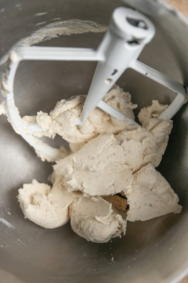Powdered sugar and browned butter creamed together.